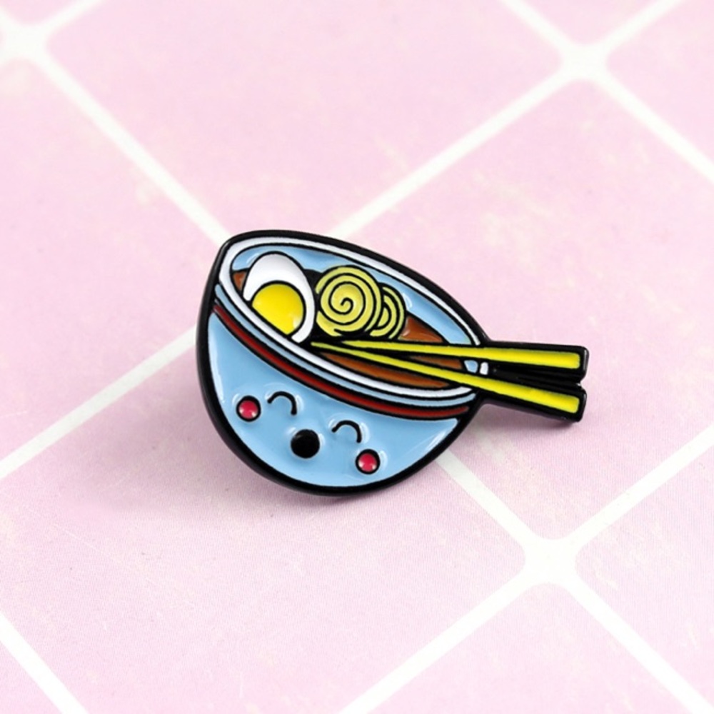 🎉 New Ramen Noodle Bowl Enamel Pin